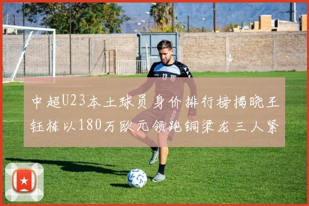 中超U23本土球员身价排行榜揭晓王钰栋以180万欧元领跑铜梁龙三人紧随其后